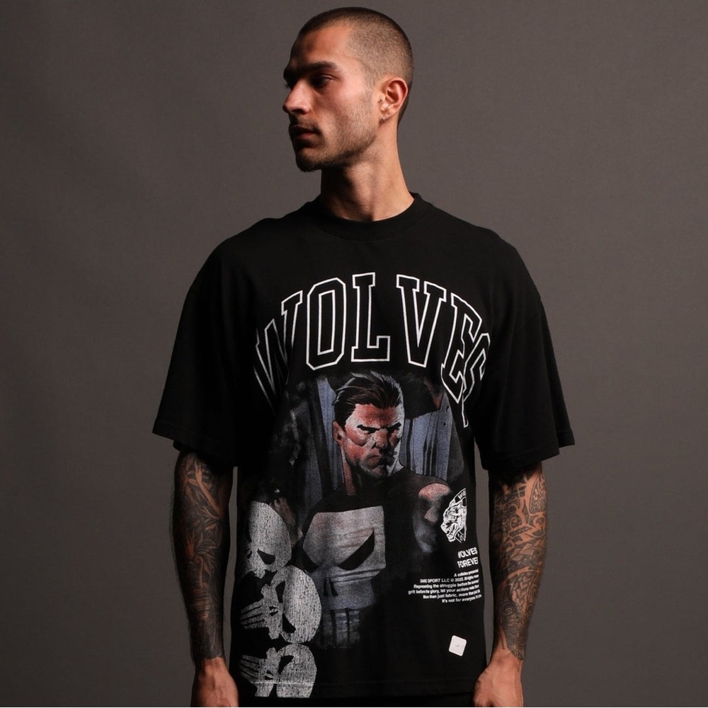 Darc Sport Punisher “Prepare” Premium Oversized T-Shirt